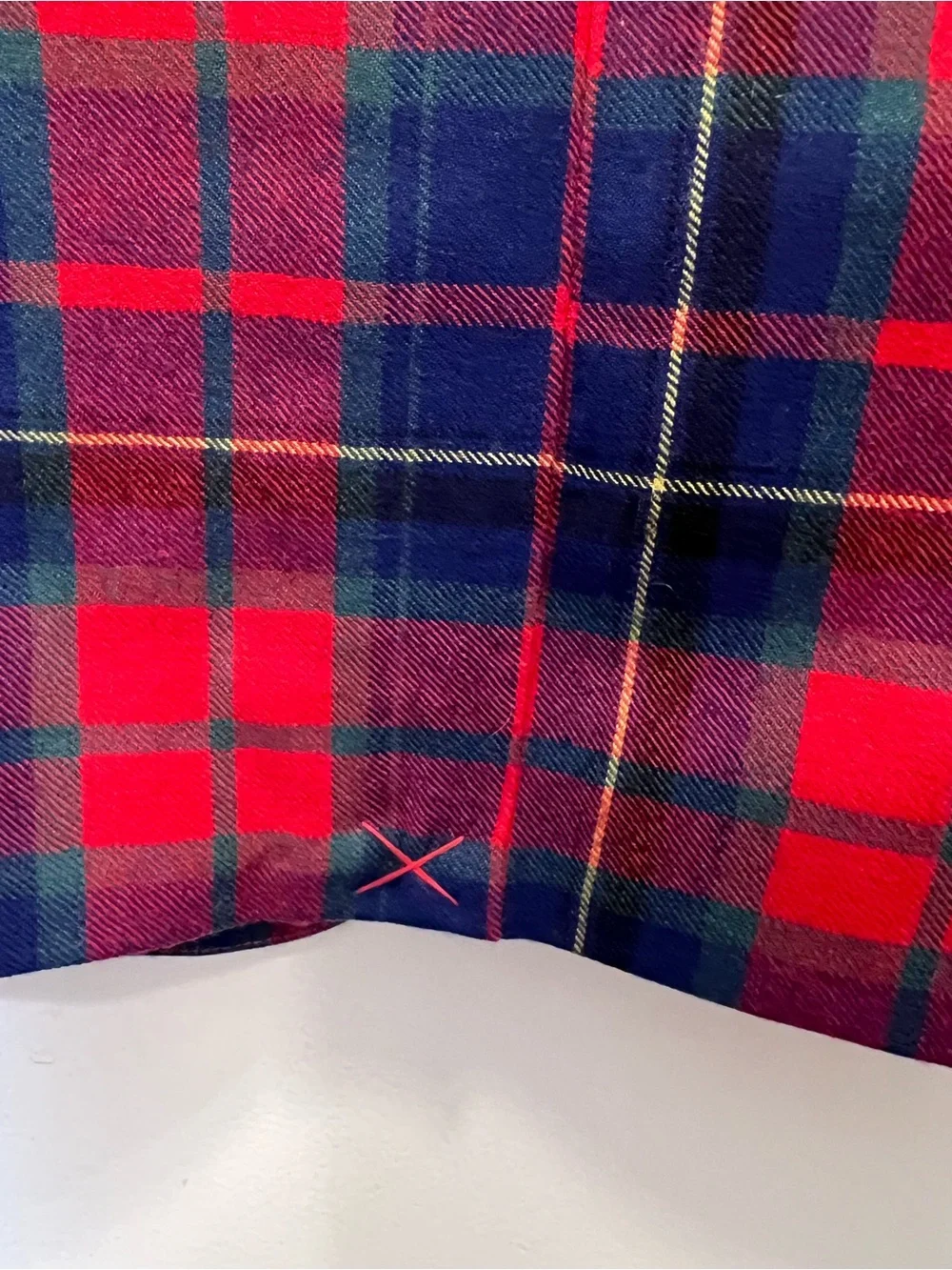 Janie and Jack Red & Navy Plaid Blazer Jacket